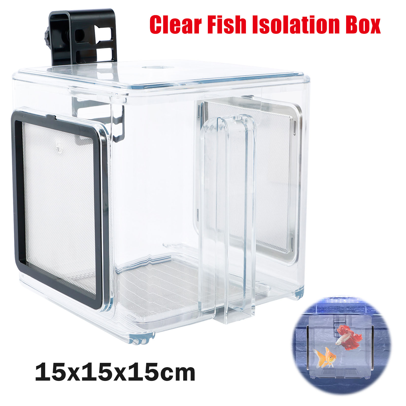 Aquarium Fish Jar - Scatola per allevamento di acquari Scatola