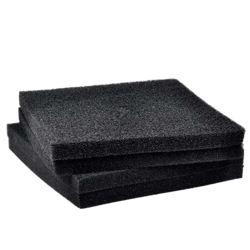 Aquarium Fish Black - Schiuma di filtrazione nera multi-dimensioni Acquario