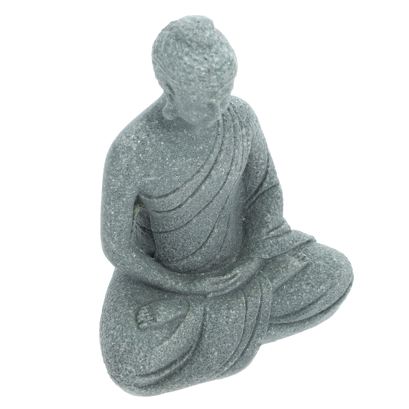 Aquarium Fish Small - Mini Statua di Buddha in Resina,