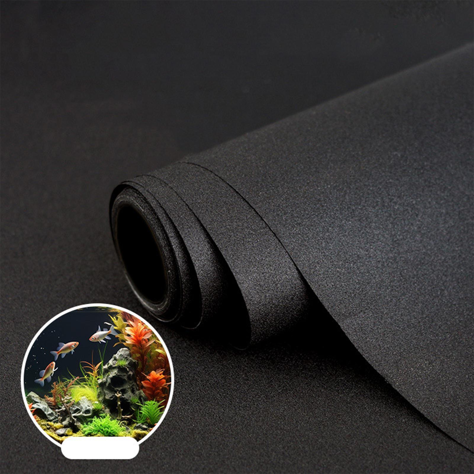Aquarium Fish Black - Sfondo Nero per Acquario in PVC