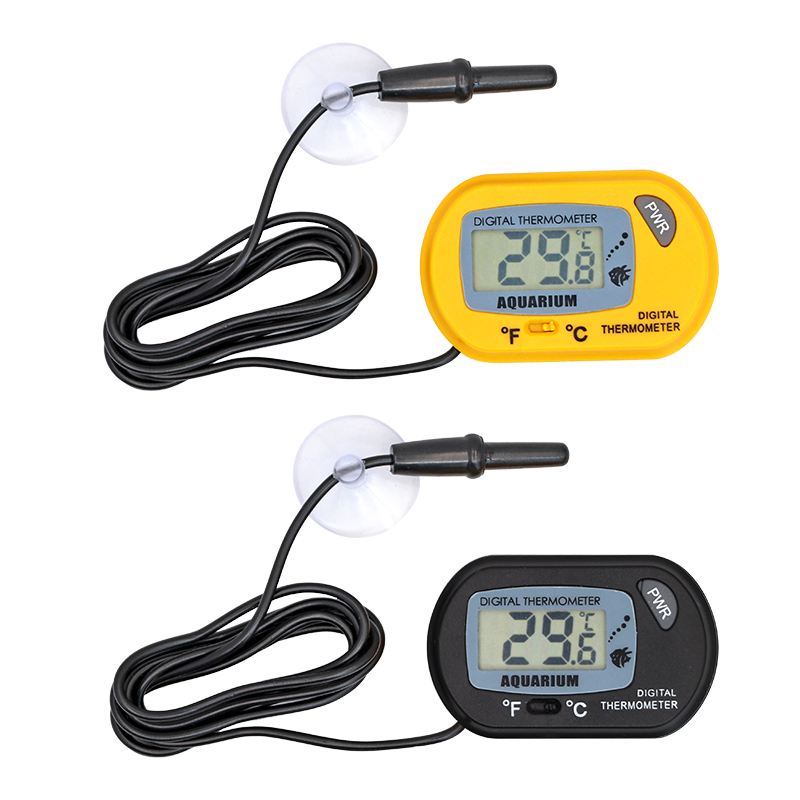 Aquarium Fish And Supplies - Termometro Digitale LCD per Acquario, Misuratore