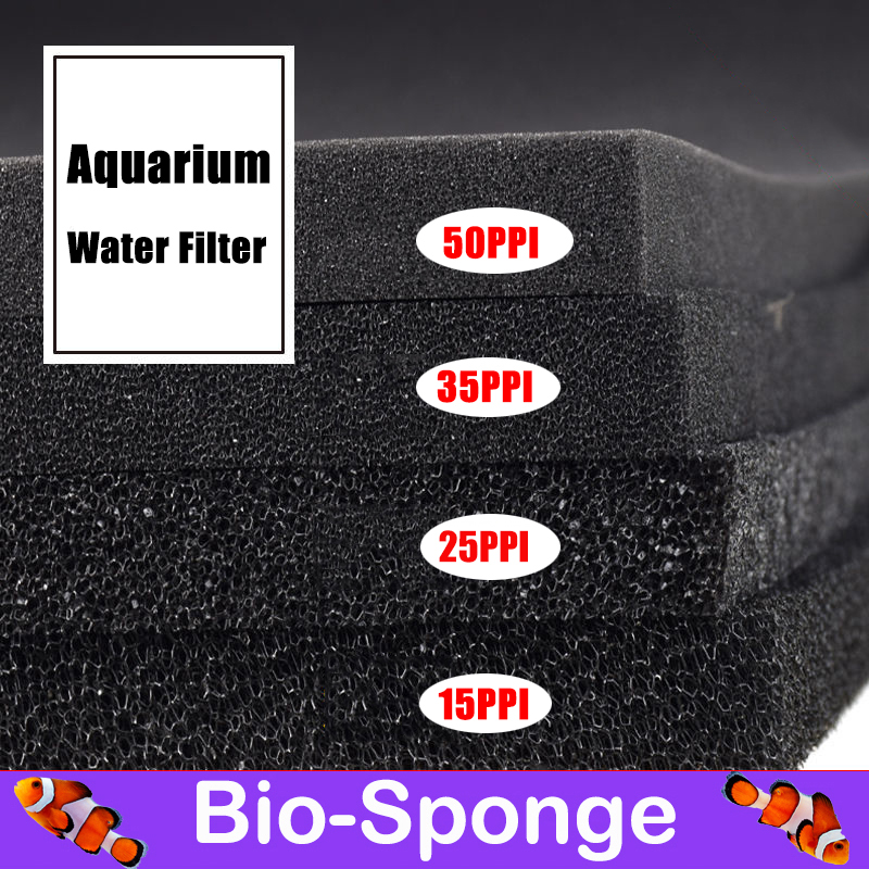 Aquarium Fish Black - Filtro in cotone biochimico per acquario