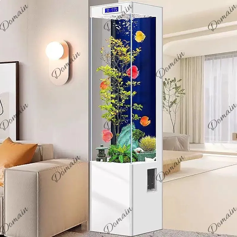 Aquarium Fish Low Maintenance - Acquario B80 Personalizzato per Soggiorno, Ecologico,