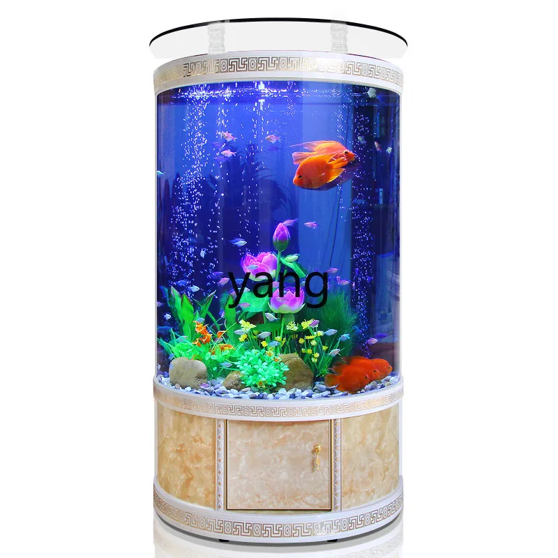 Aquarium Xxl - LTT acquario semirotondo per acquario soggiorno