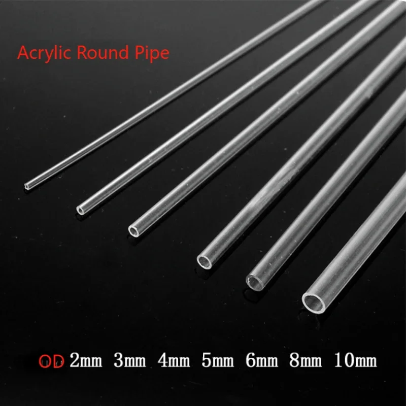 Aquarium Fish And Supplies - Tubo rotondo acrilico trasparente per acquario,