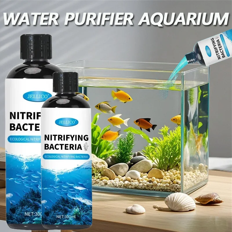 Aquarium Fish And Supplies - 300ml Batteri Nitrificanti Liquido Serbatoio di