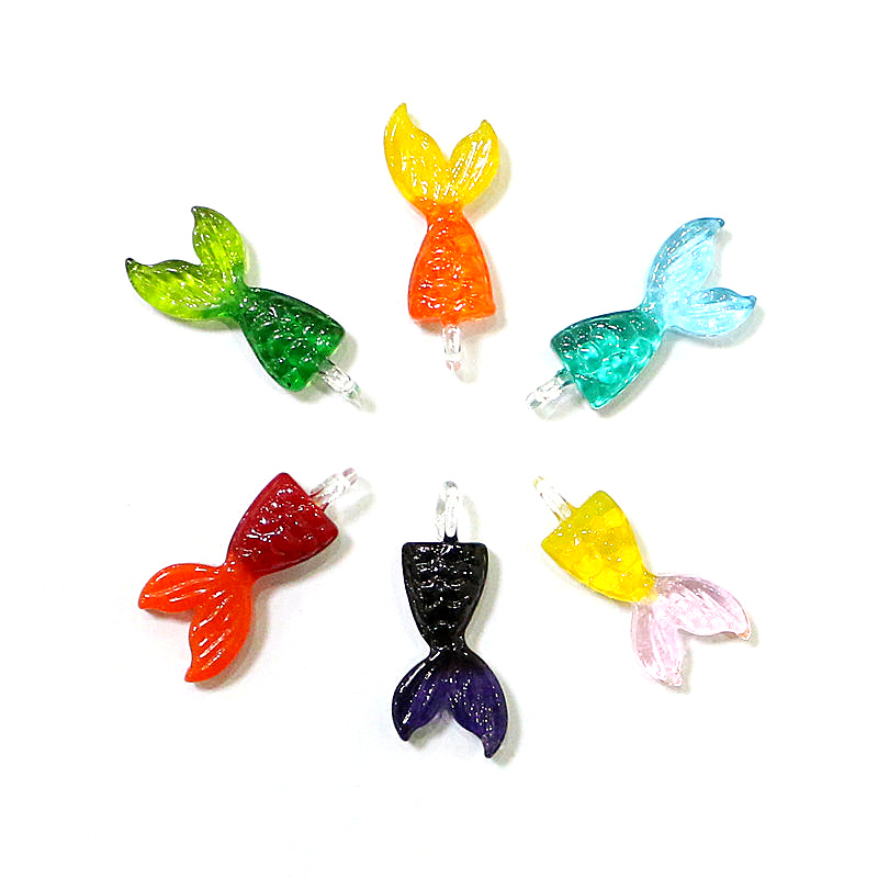Aquarium Fish And Supplies - Confezione da 2 pezzi con ciondoli