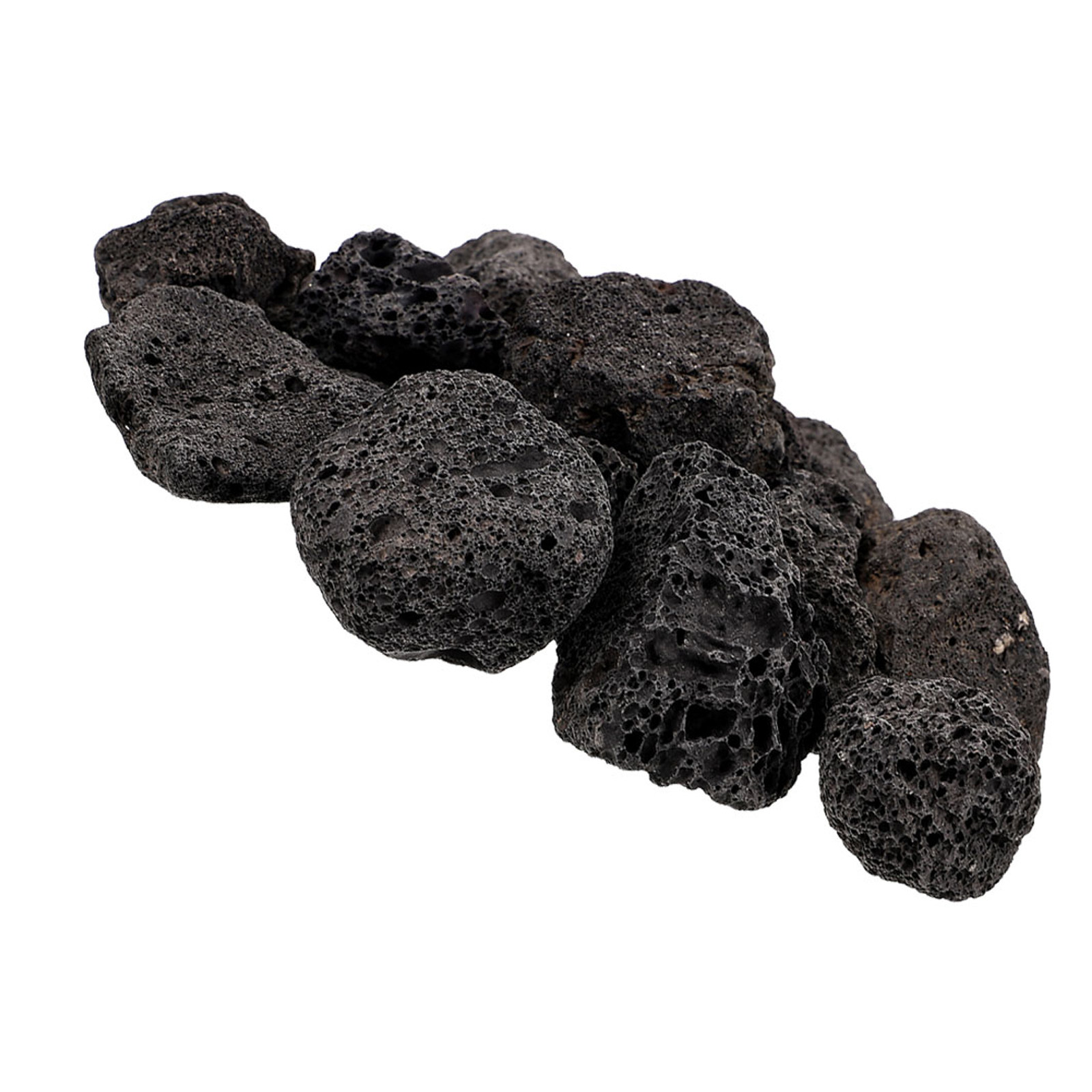 Aquarium Fish Small - Confezione da 1 Pietre Vulcaniche Naturali,