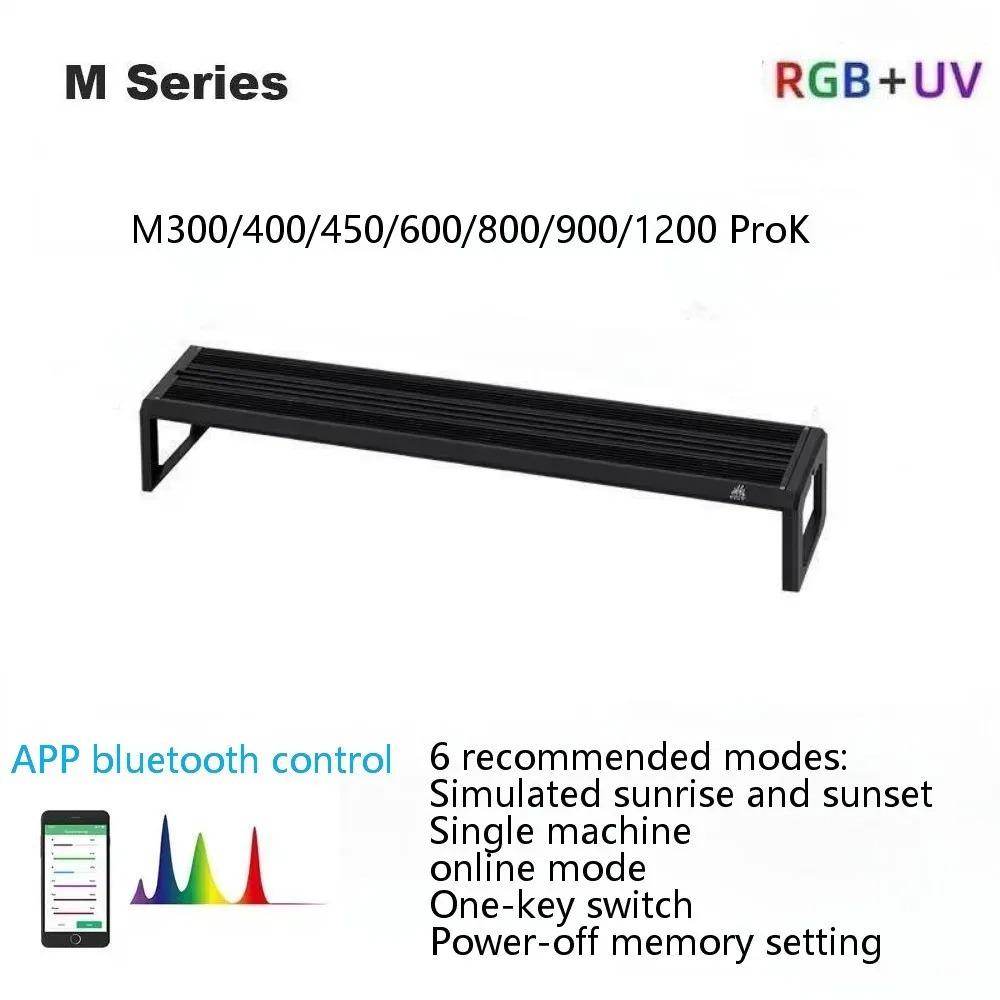 Aquarium Fish App - Lampada LED Smart per Acquario Week