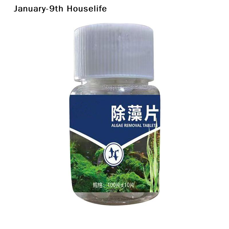 Aquarium Fish Black - 1/2/3 Bottiglie di Pastiglie Detergenti per