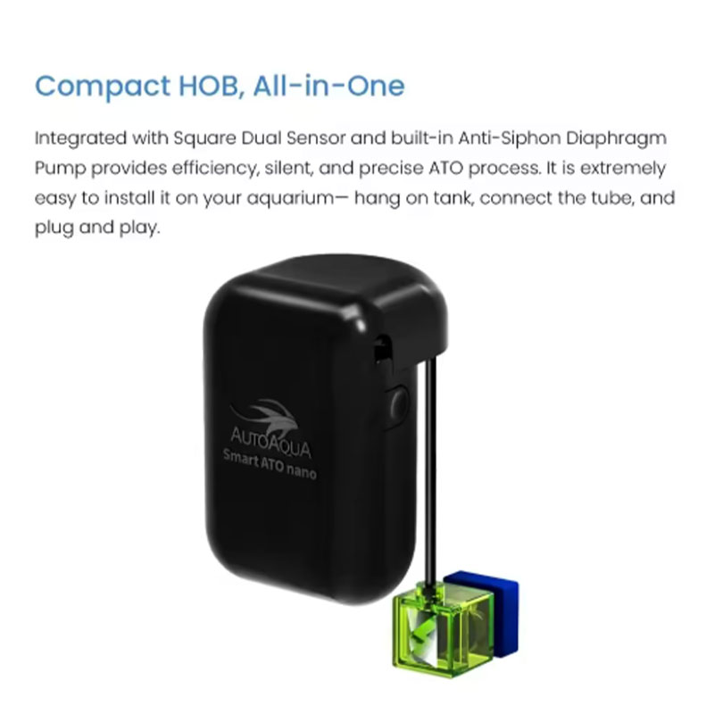 AUTOAQUA Smart ATO Nano HOB SA - Aquarium Auto Top Off recensione e prezzo