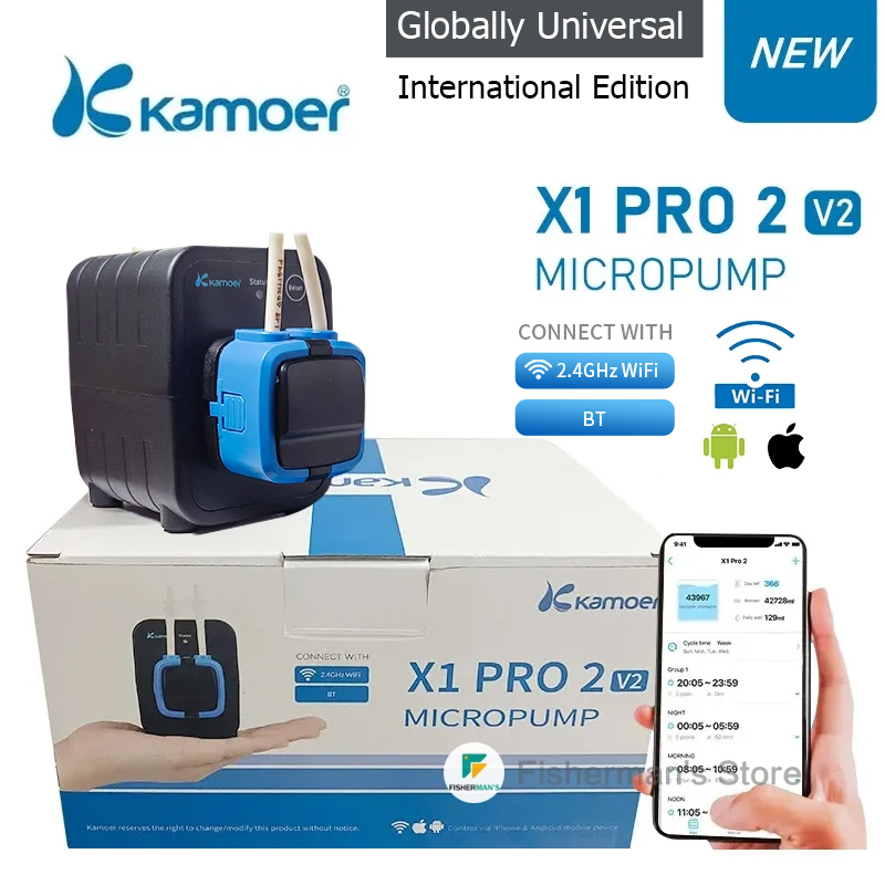 Kamoer X1 PRO 2 V2 Bluetooth W - Aquarium Fish App recensione e prezzo