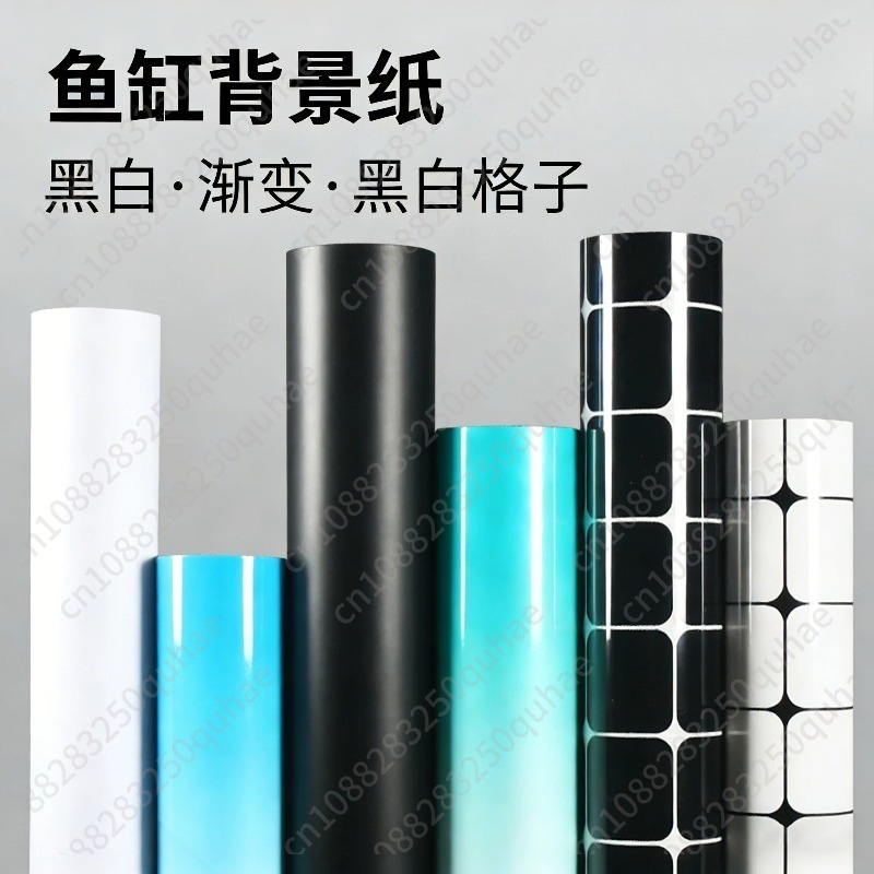 Adesivo sfondo per acquario co - Aquarium Fish Black recensione e prezzo