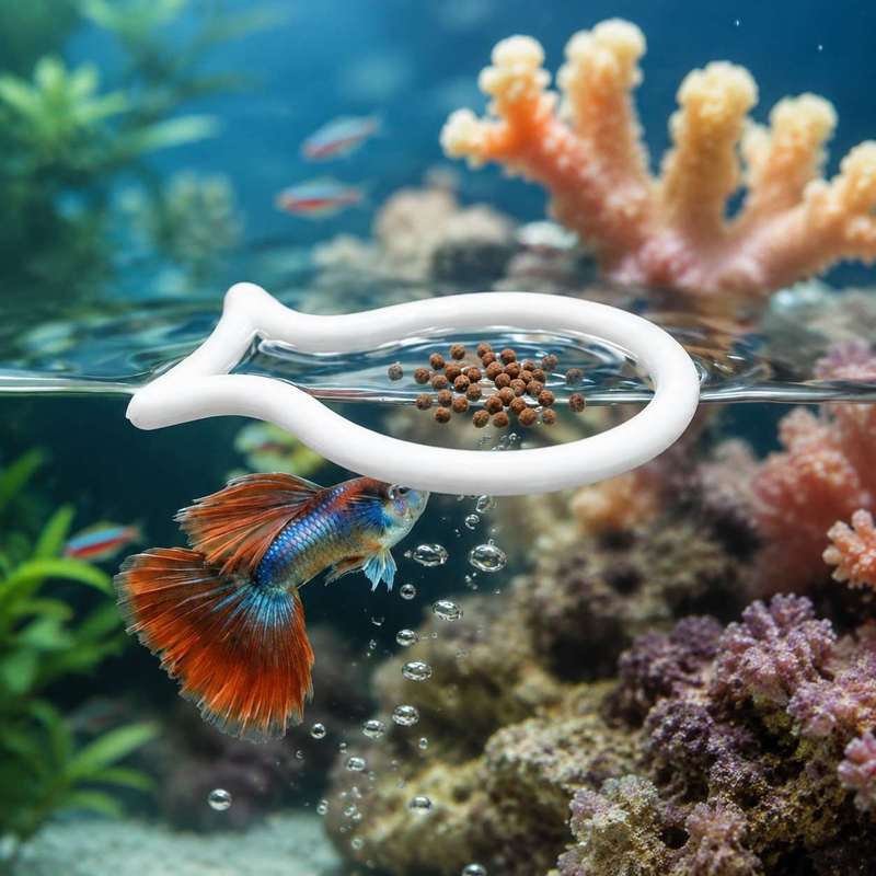 Anello Galleggiante a Forma di - Aquarium Fish Food recensione e prezzo