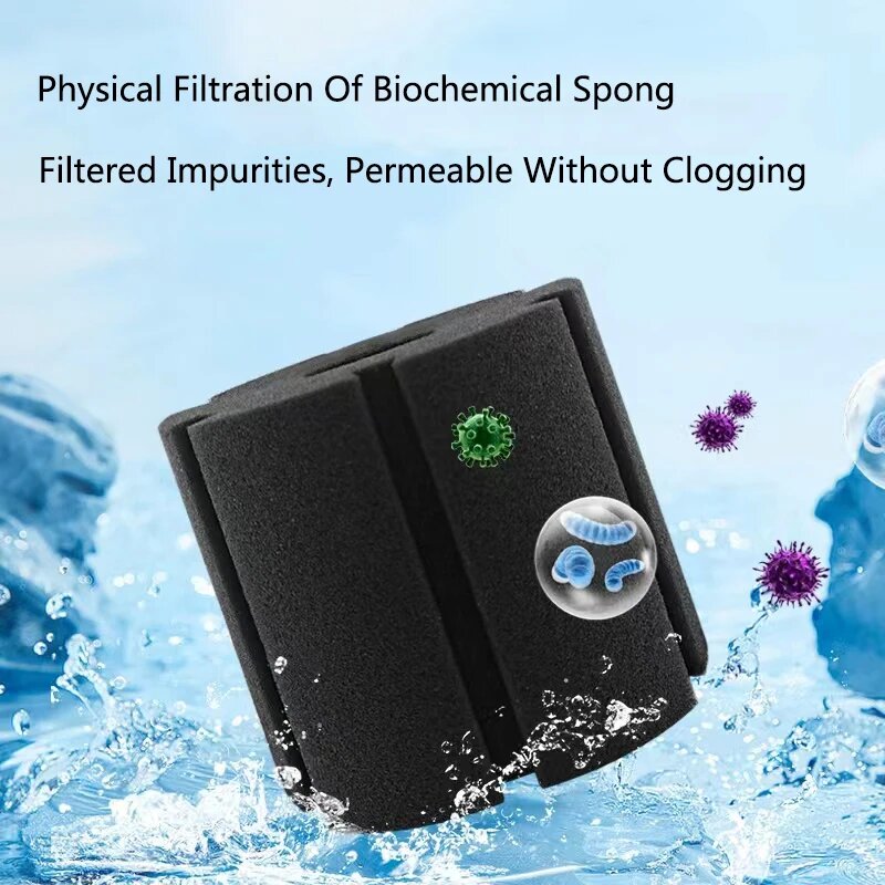 Filtro in spugna nera per acqu - Aquarium Fish Black recensione e prezzo