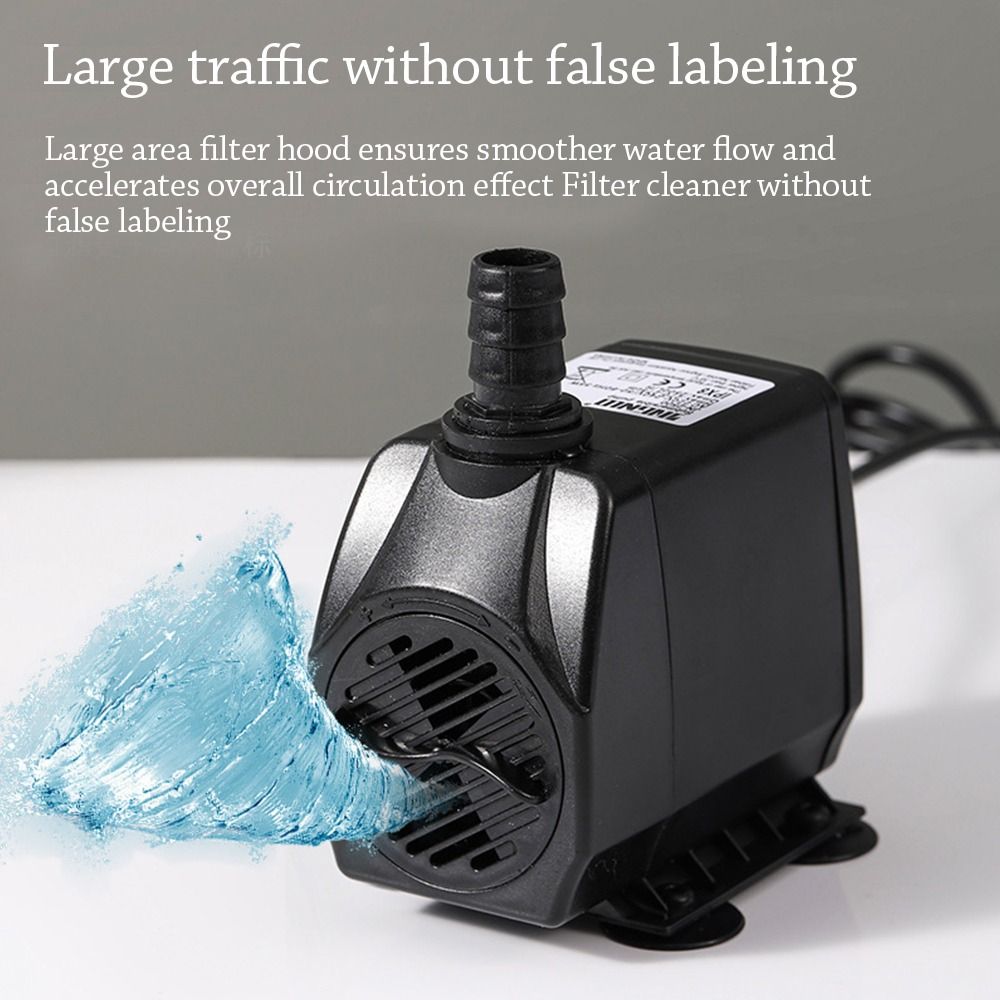 Pompa ad acqua sommergibile ne - Aquarium Fish Black recensione e prezzo
