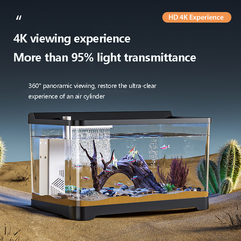 ABS Mini Fish Tank Betta Aquar - Aquarium Fish Jar recensione e prezzo