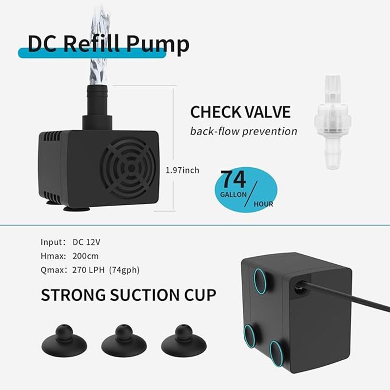 Fzone ATO580 Sistema di ricari - Aquarium Auto Top Off recensione e prezzo