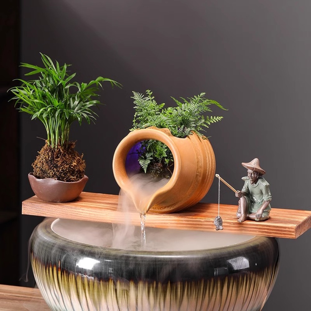 Fontana d'Acqua in Ceramica, O - Aquarium Fish Jar recensione e prezzo