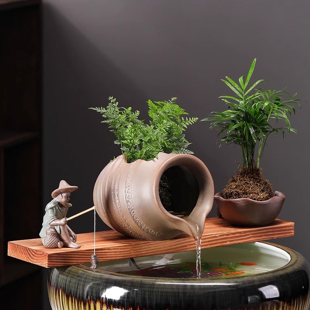 Fontana d'Acqua in Ceramica, O - Aquarium Fish Jar recensione e prezzo