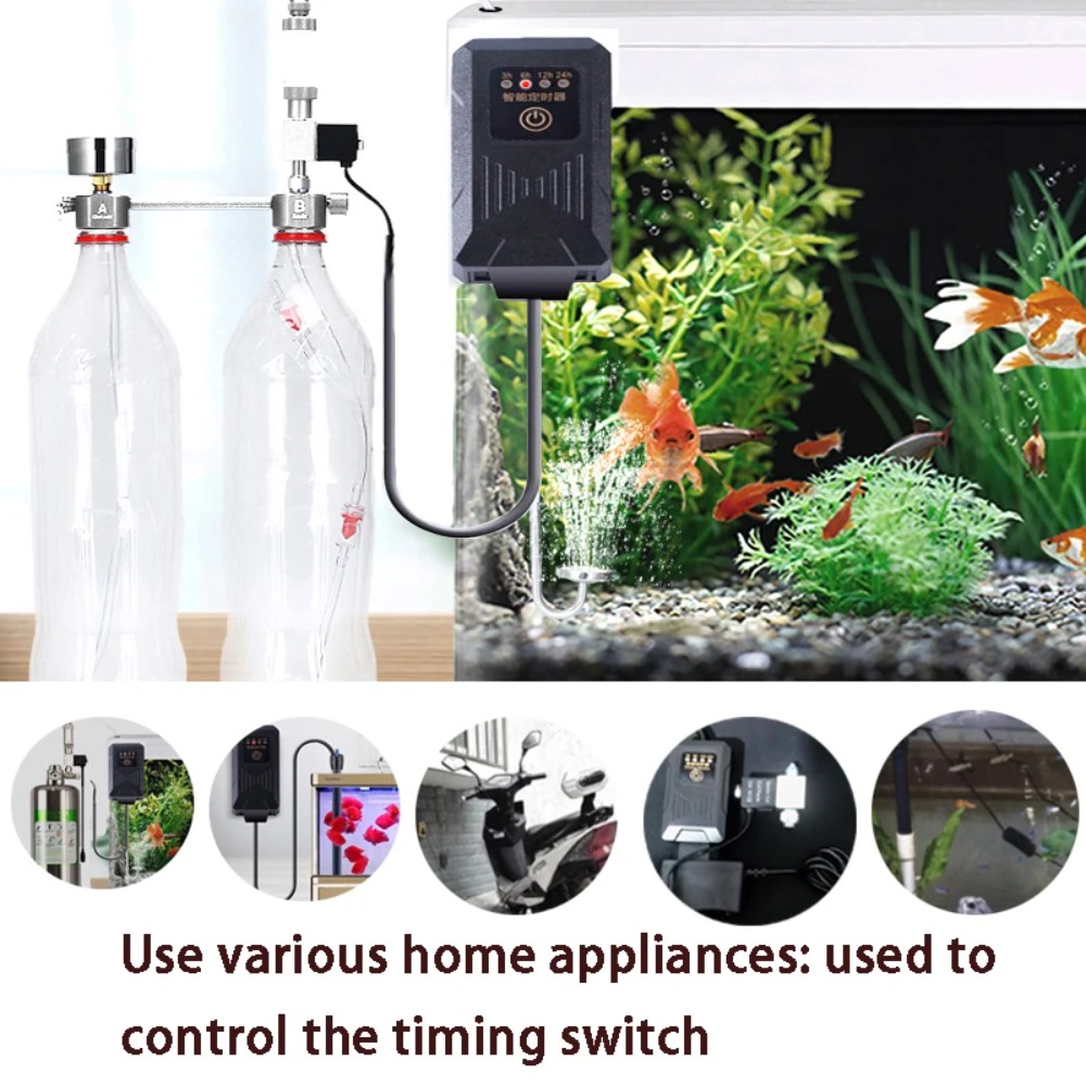 Temporizzatore per acquario a  - Aquarium Fish Black recensione e prezzo
