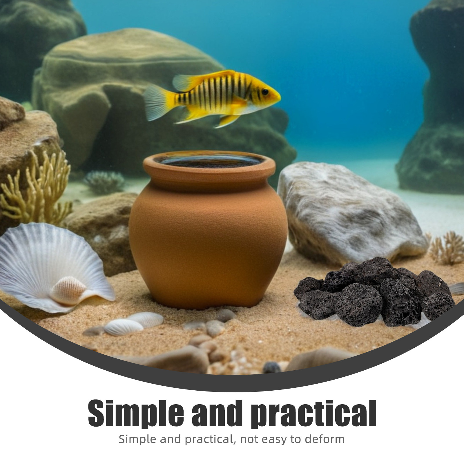 Confezione da 1 Pietre Vulcani - Aquarium Fish Small recensione e prezzo